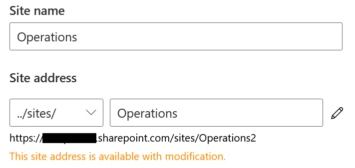 This site address is available with modification.